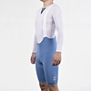 blue cycling bib shorts